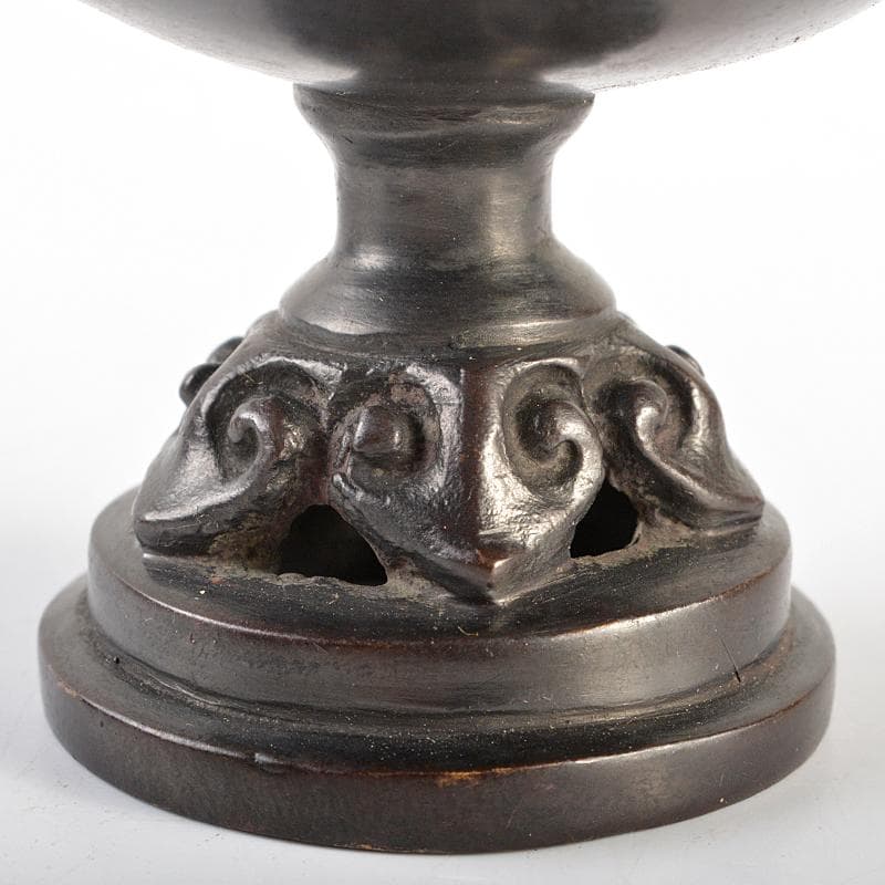 クサノミ　神獣耳花入　一輪挿し　裏千家十五代鵬雲斎極め箱　M　R6975