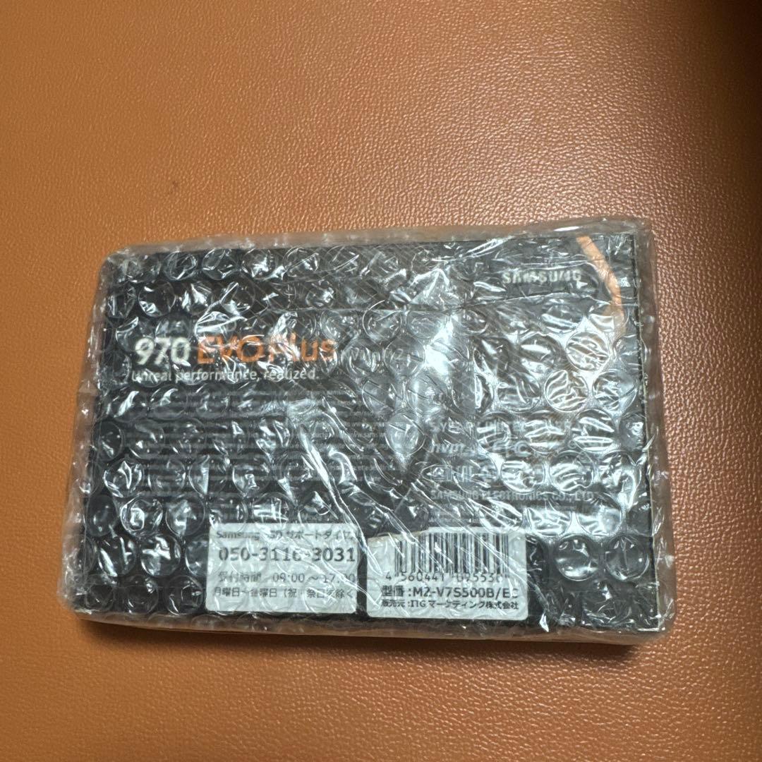 内蔵型SSD Samsung970EVOPlus 500GB PCIe NVMe M.2SSD
