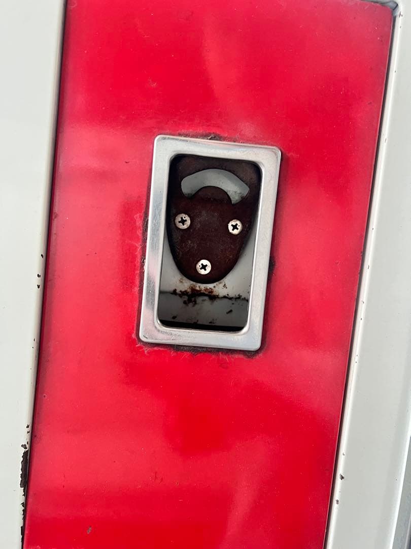 Coca-Cola 冷凍庫 ガラス蓋付き