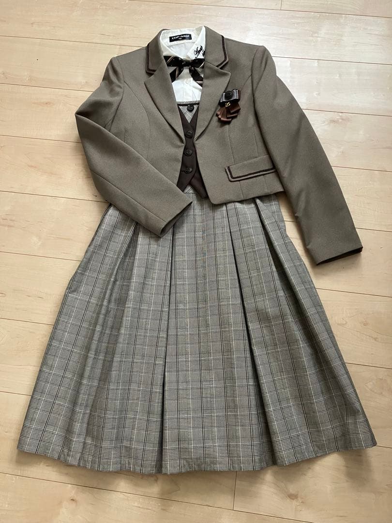 CHOPIN deuxショパン 女の子ワンピーススーツ165卒業式 5点セット