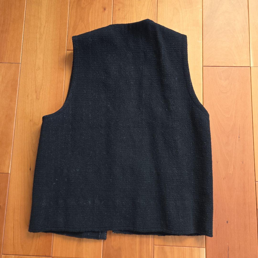 Trujillo's トルフィリオス　チマヨ　ベスト L　黒　無地