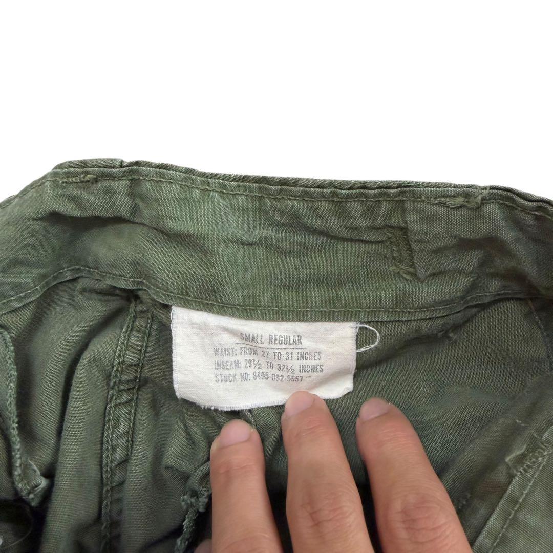 us army ジャングルファティーグ ノンリップ 3rd 60s