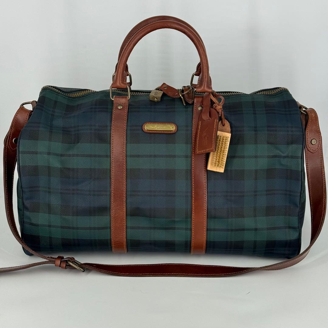 ✨美品✨ ラルフローレン 2WAY ボストンバッグ 旅行 大容量 肩掛け 高級