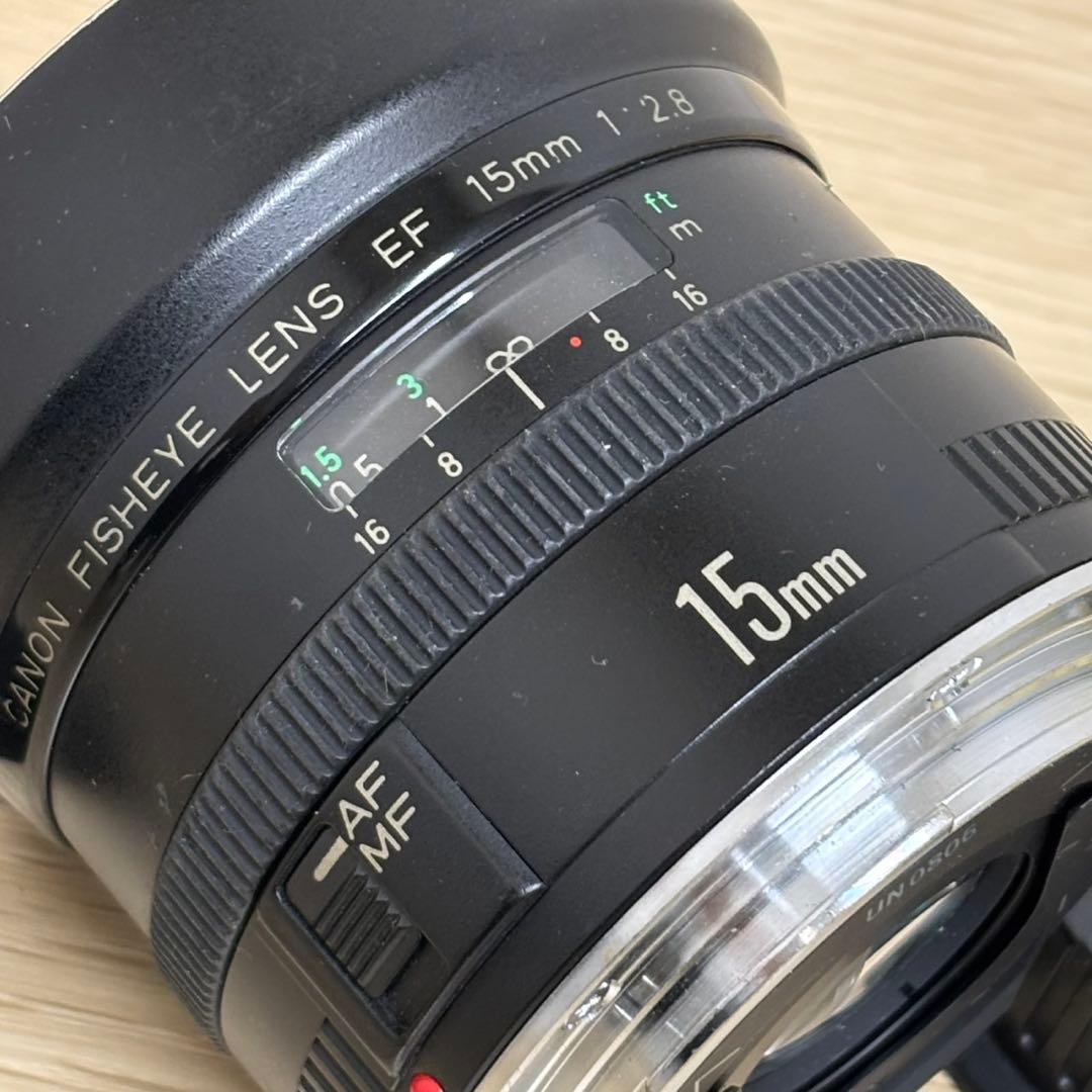 Canon EFレンズ EF15mm F2.8 fisheye フィッシュアイ