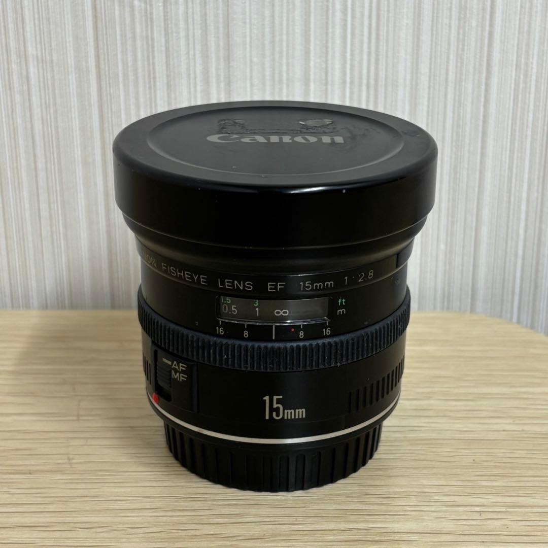 Canon EFレンズ EF15mm F2.8 fisheye フィッシュアイ