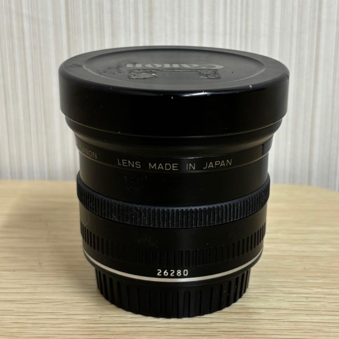 Canon EFレンズ EF15mm F2.8 fisheye フィッシュアイ