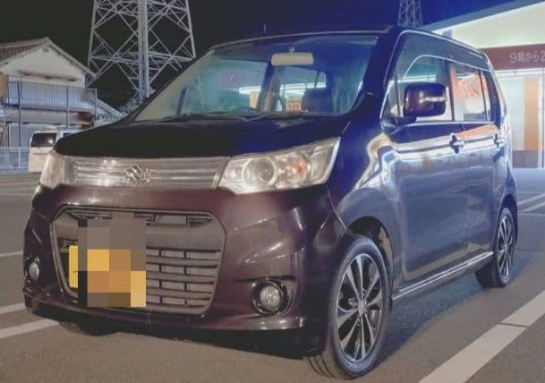 福岡県 スズキ ワゴンR　スティングレー パープル