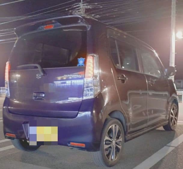 福岡県 スズキ ワゴンR　スティングレー パープル