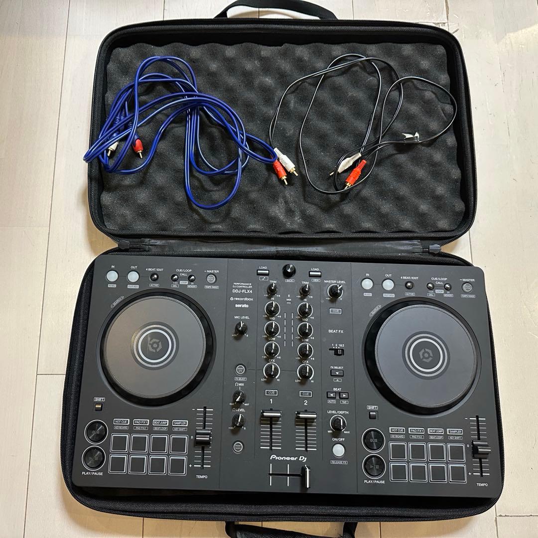 Pioneer DJ DDJ-FLX4 ブラック　ケース付き