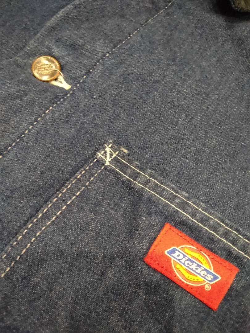 デニムカバーオール Dickies