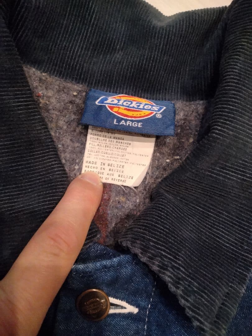 デニムカバーオール Dickies