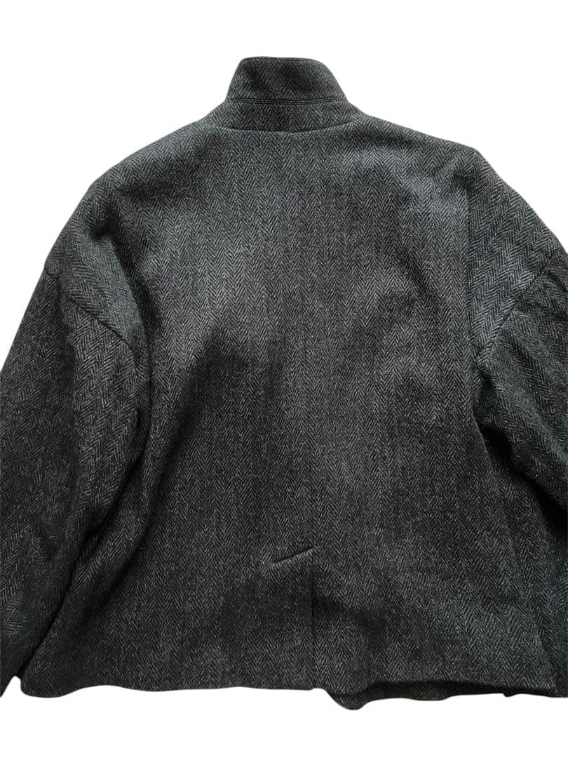 ichi antiquities ウール ヘリンボーン テーラードジャケット