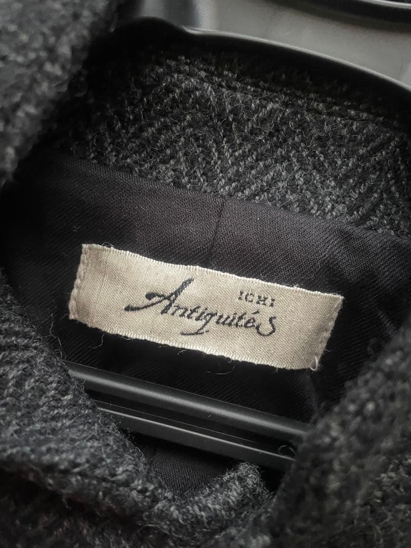 ichi antiquities ウール ヘリンボーン テーラードジャケット