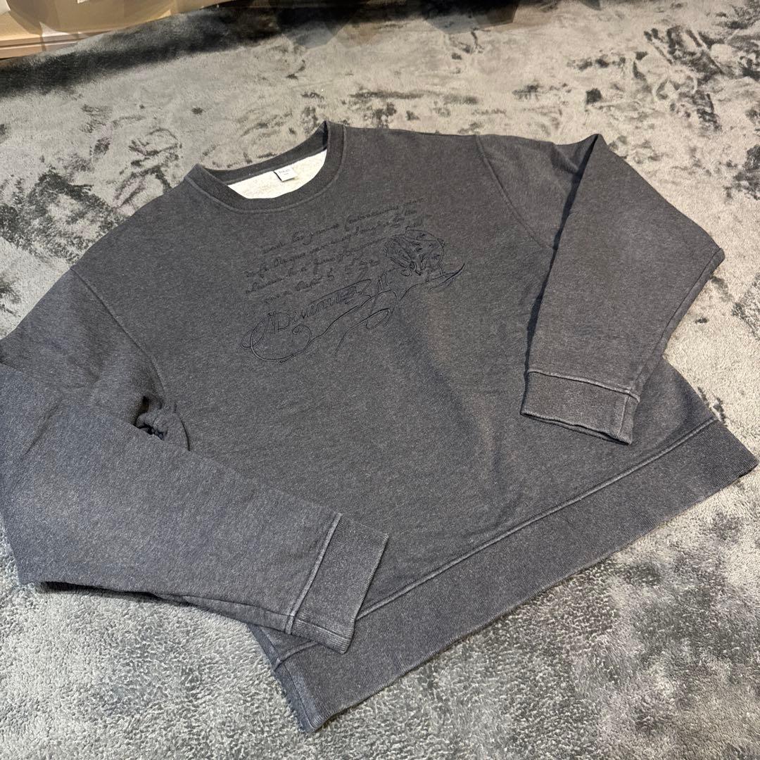 美品　ベルルッティ スクリット カリグラフィー 裏起毛 スウェット