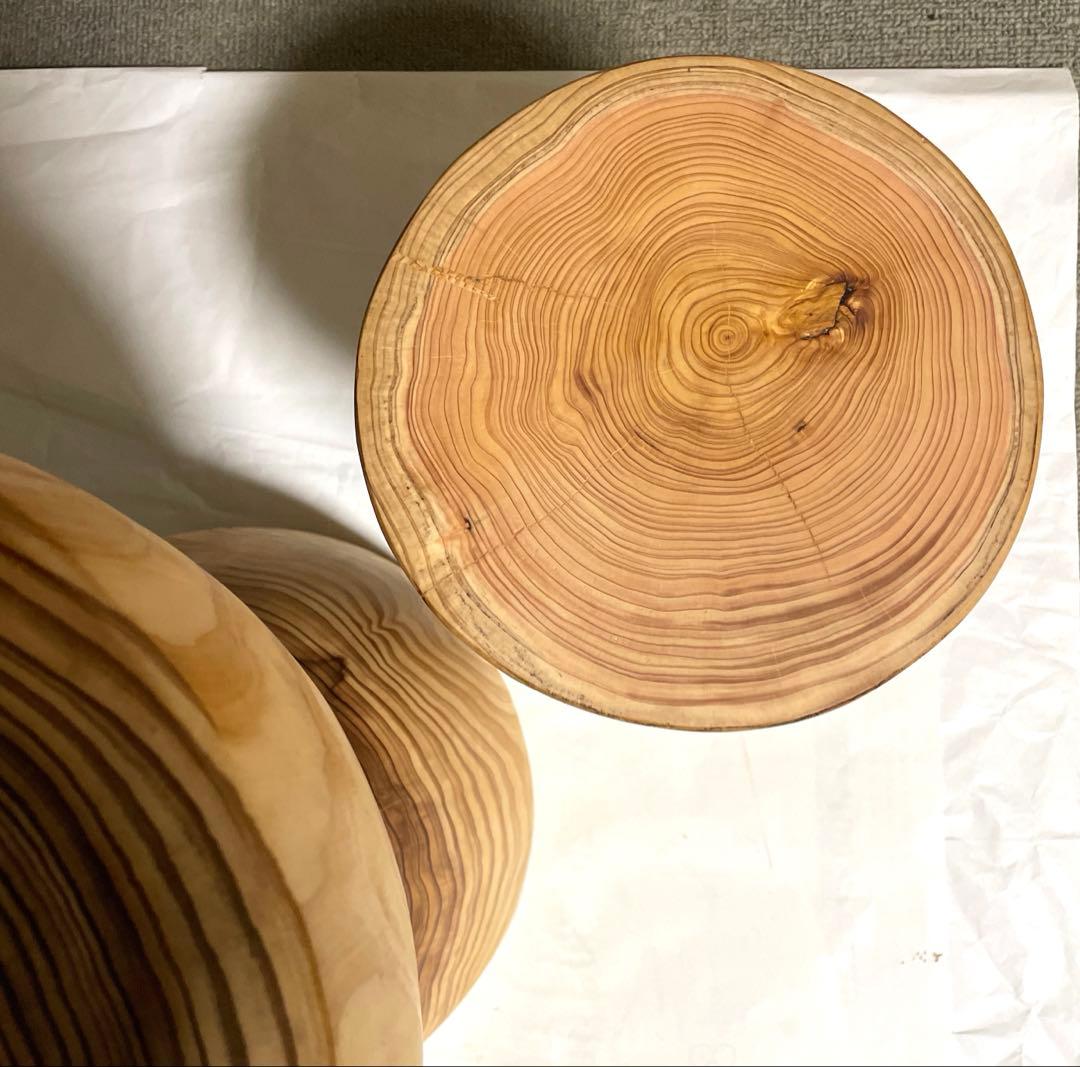 丸太　スツール　sonehoz ナチュラルウッド2個セット