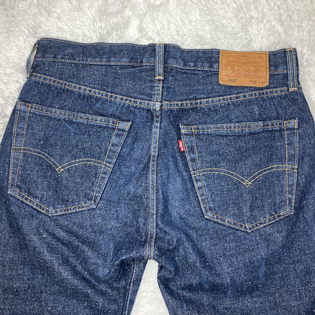 Levi’s 501 プレミアム 赤耳 BigE 濃紺　クロカン　W32
