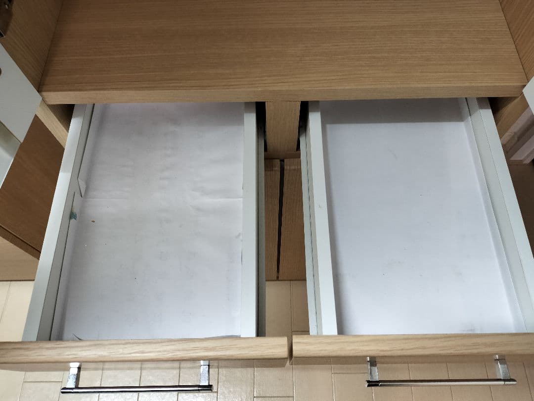 お値下げ美品♡NITORI・ナチュラルウッド 食器棚