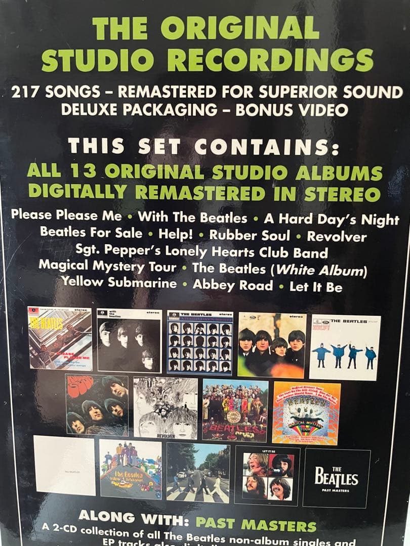 新品値下げ‼️未使用品 The Beatles オリジナルスタジオ録音 セット