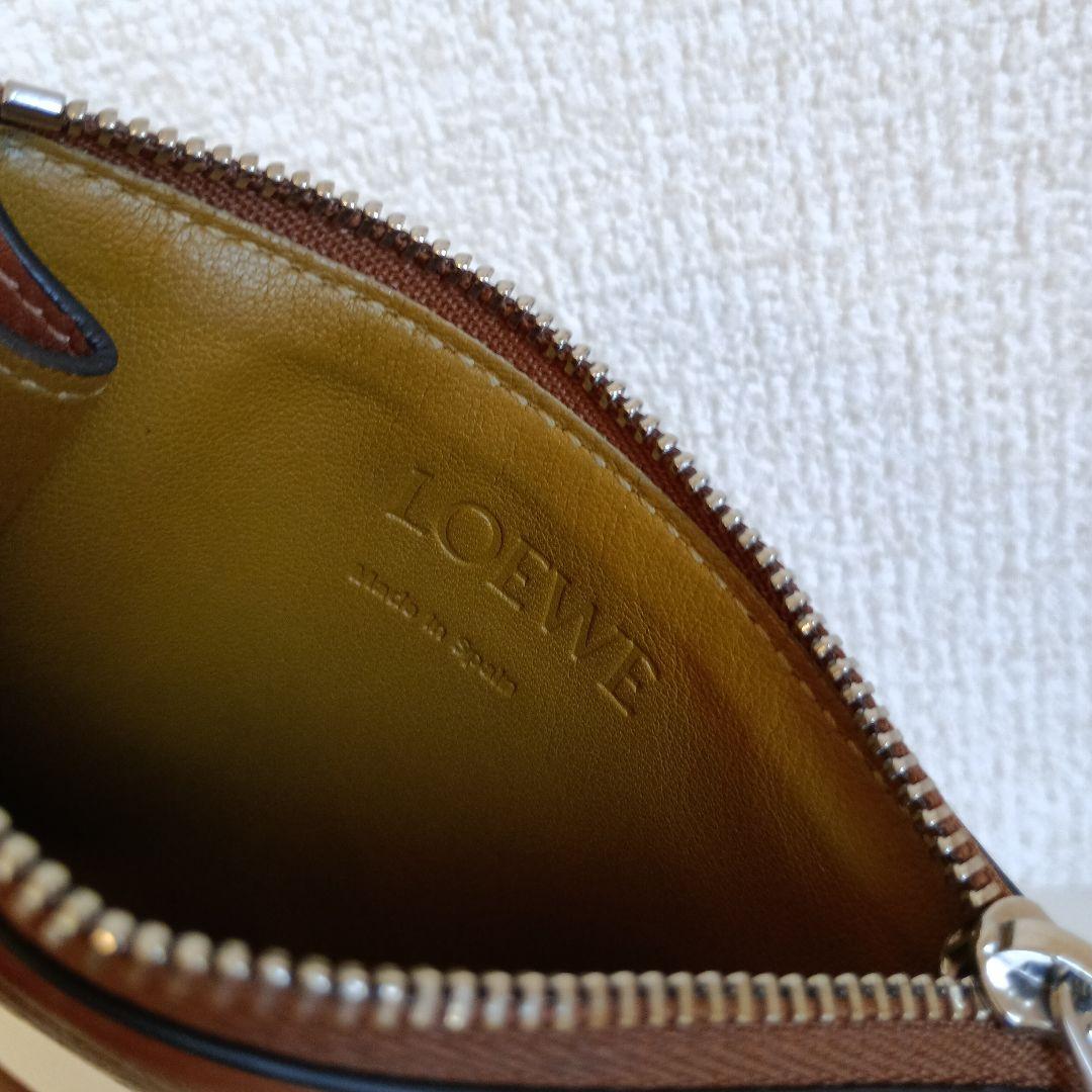 LOEWE ロエベ ブラウン レザー ケース カードケース