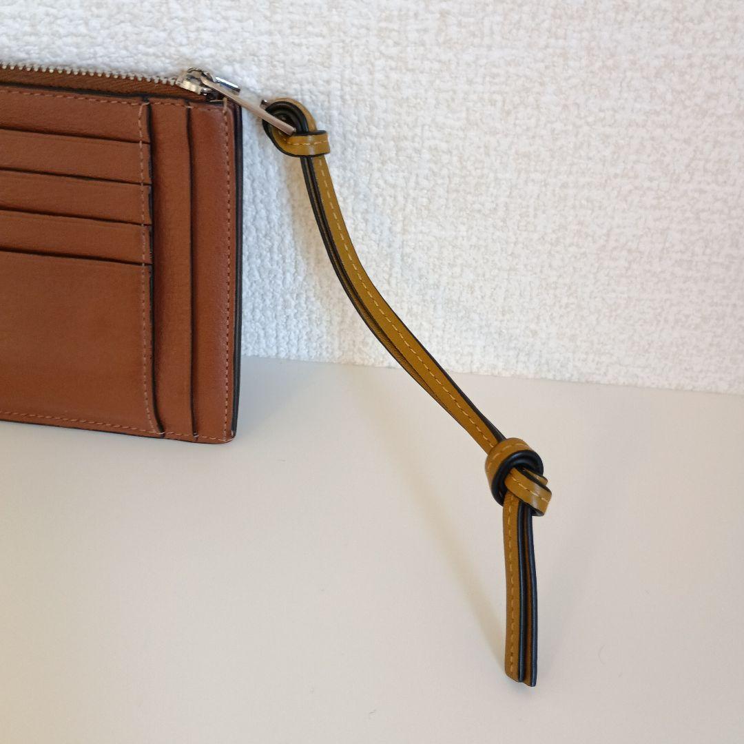 LOEWE ロエベ ブラウン レザー ケース カードケース