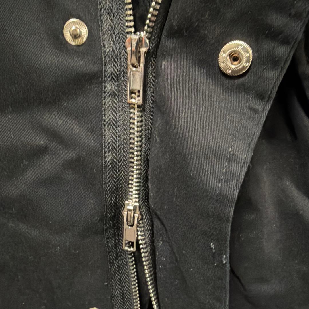 【ソードアートオンライン】キリトモデル　ファー付き黒モッズコート