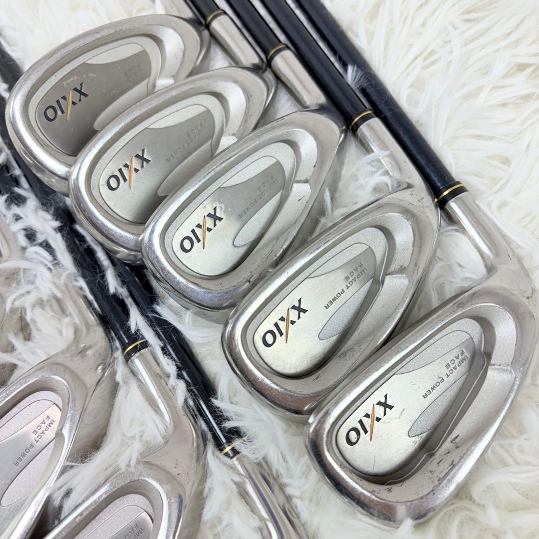 XXIO MP200 メンズアイアンセット レフティ 10本 R FLEX 希少