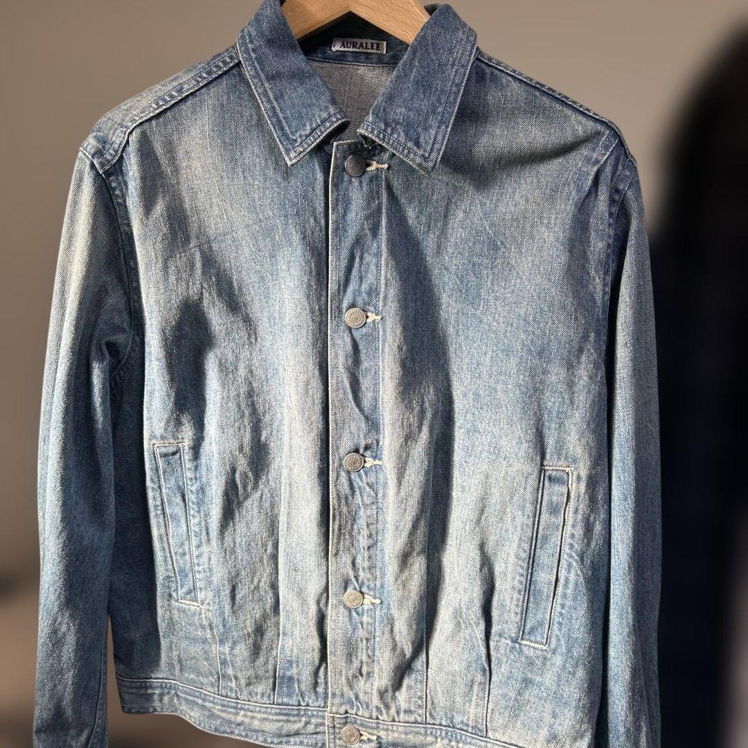 オーラリー23aw デニムジャケット
