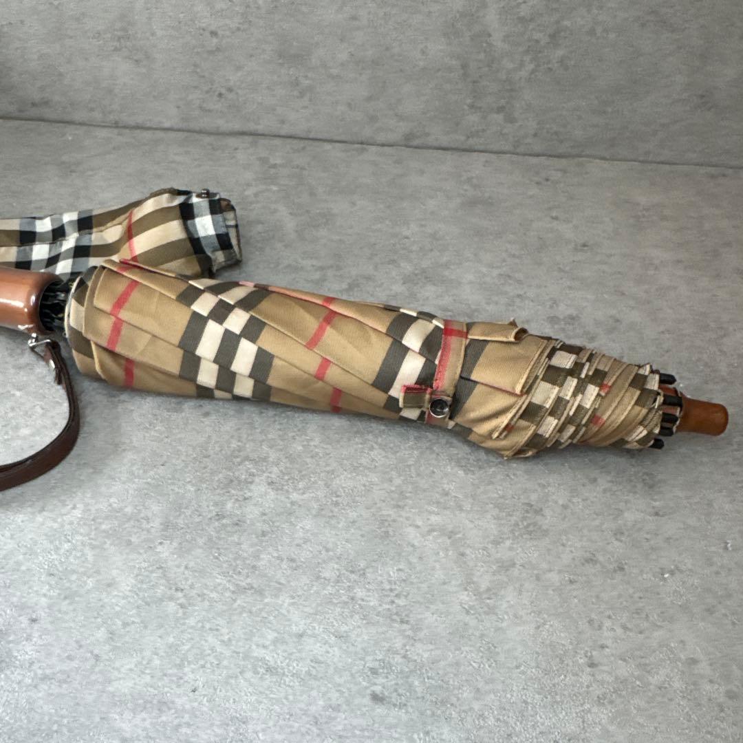 新品！Burberry LONDON バーバリーノバチェック　折りたたみ傘