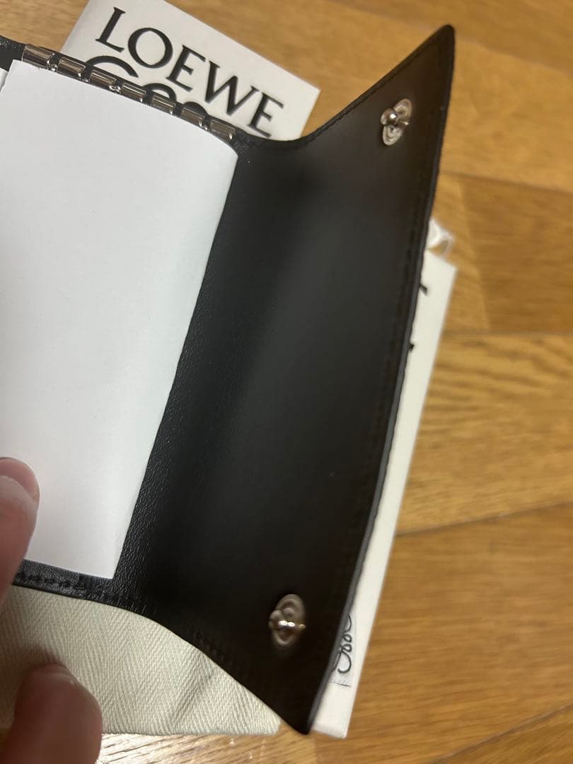LOEWE ロエベ キーケース メンズ レザー アナグラム 6連