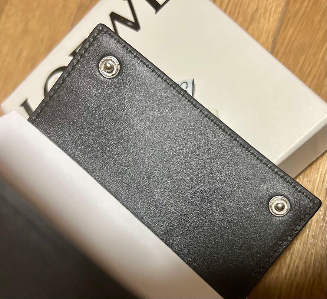 LOEWE ロエベ キーケース メンズ レザー アナグラム 6連