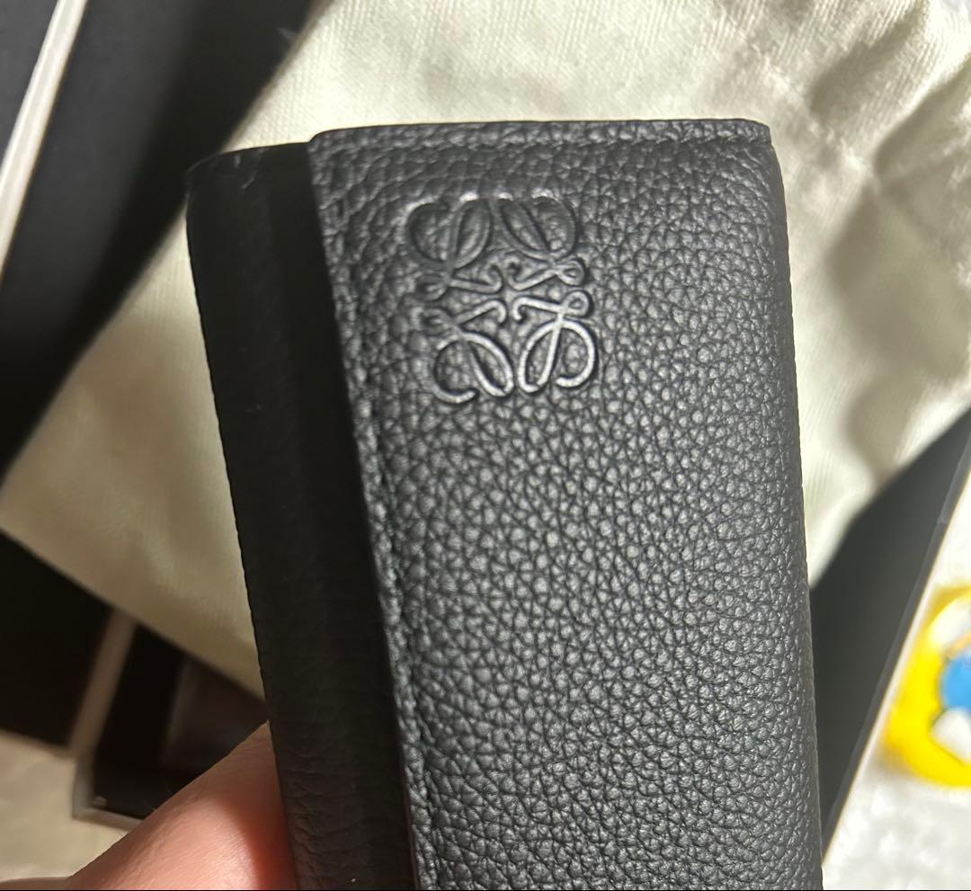 LOEWE ロエベ キーケース メンズ レザー アナグラム 6連