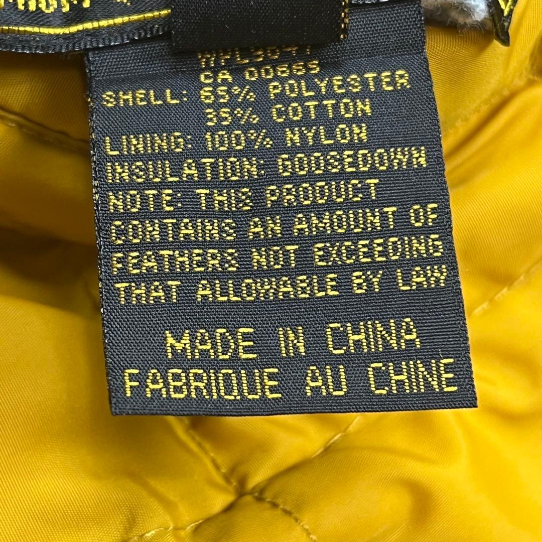 80s 90s Eddie Bauer カナディアンベスト リバーシブル ダウン