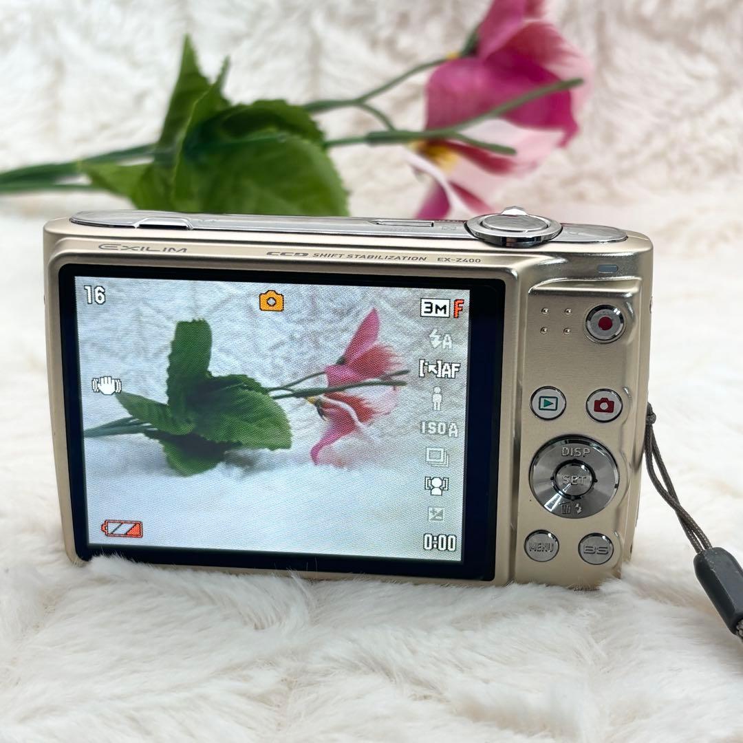 動作良好✨ CASIO EXILIM EX-Z400 ゴールド