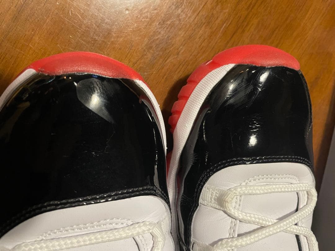AIRJORDAN11 RETRO LOW 29センチ　赤白黒