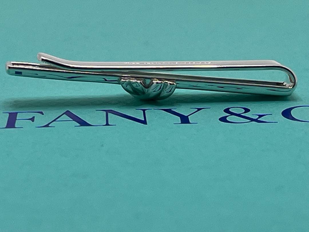 c496 美品　ティファニー　1992 シグネチャー　ネクタイピン　925