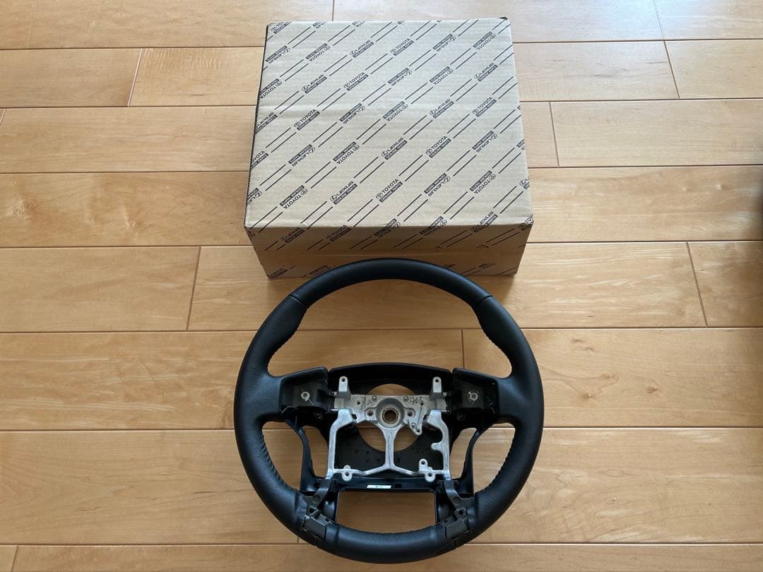 150プラド 本革パーツ 新車外し