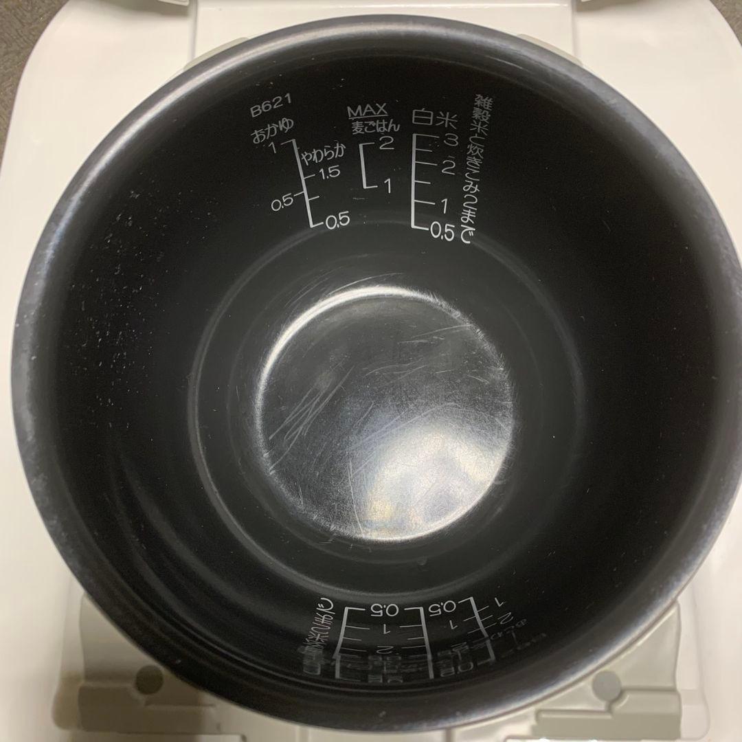 K043 象印 圧力 IH 炊飯器 NP-RN05 ホワイト 2024年製