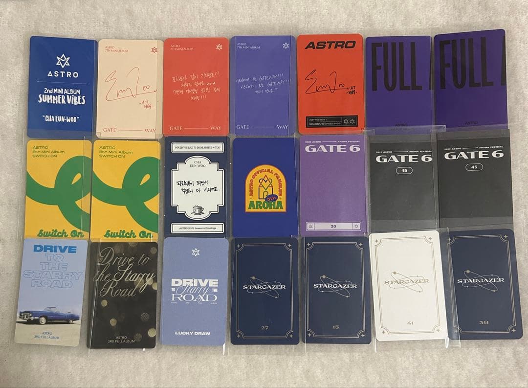 ASTRO チャウヌ トレカ まとめ売り