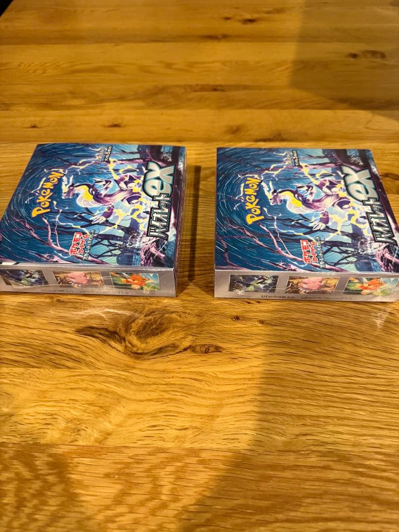 ポケモンカード　バイオレットex BOX 未開封　シュリンク付き　2box