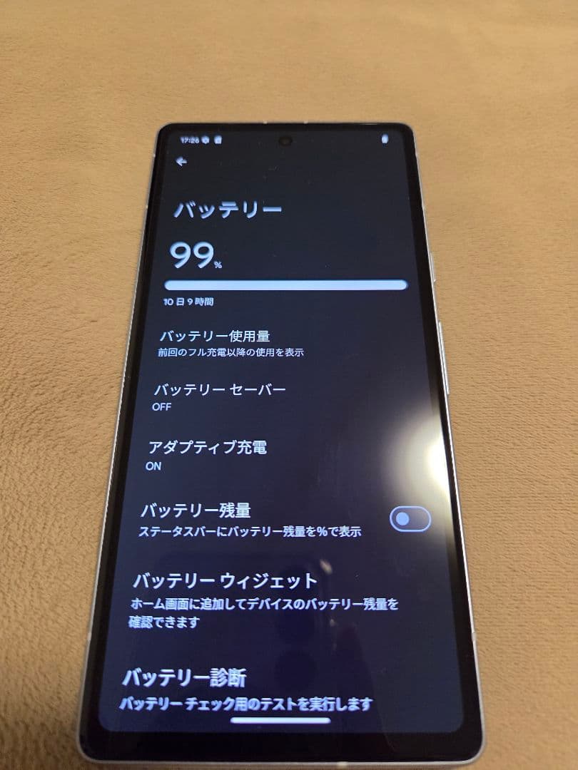 【バッテリー新品】Google Pixel7a Sea Simフリー 128GB