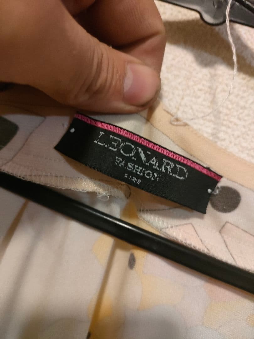 f22 LEONARD　レオナール　ワンピース　L カンカン