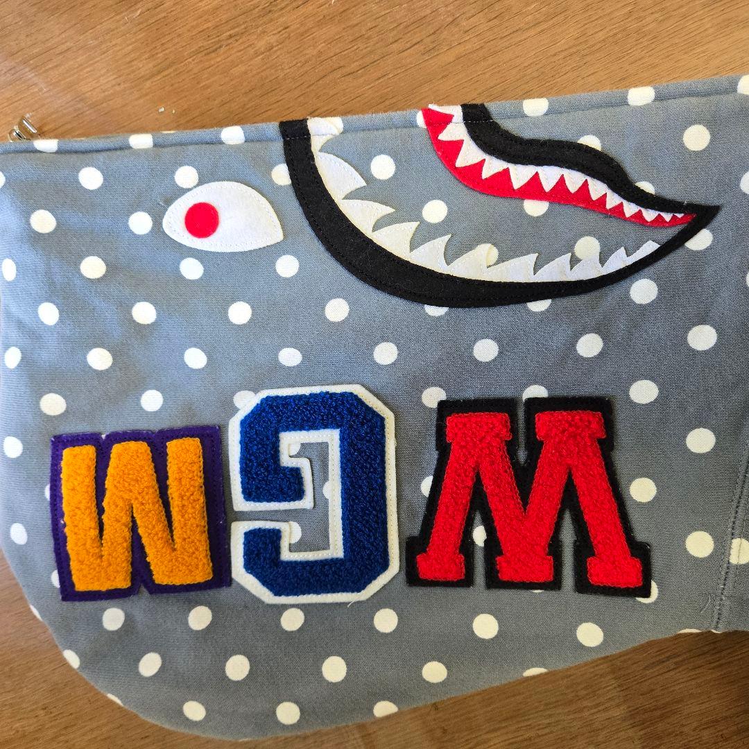 な*;様 BAPE DOT シャークパーカー shark ベイプ ape エイプ