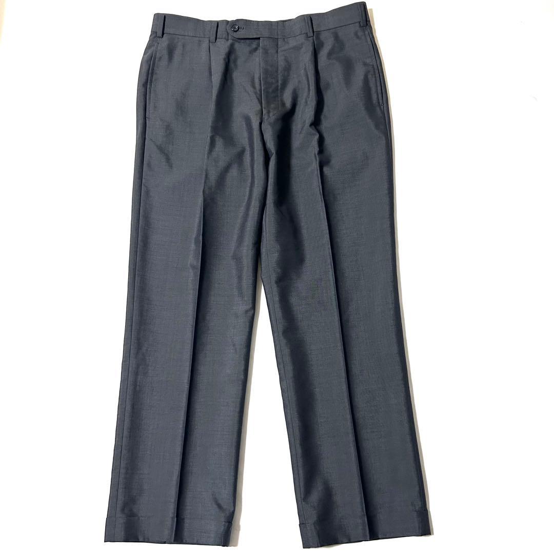 【美品】バーバリーロンドン　スーツ　ジャケット　パンツ　モヘヤ×シルク混　AB7