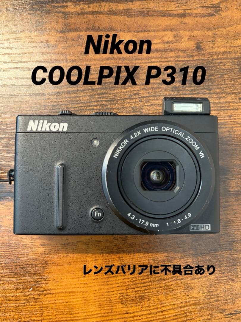 小*ビ様 【ジャンク品】Nikon COOLPIX P310 コンパクトデジタル