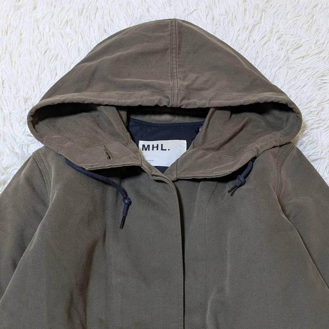 MHL. モッズコート マーガレットハウエル ライナー カーキ S