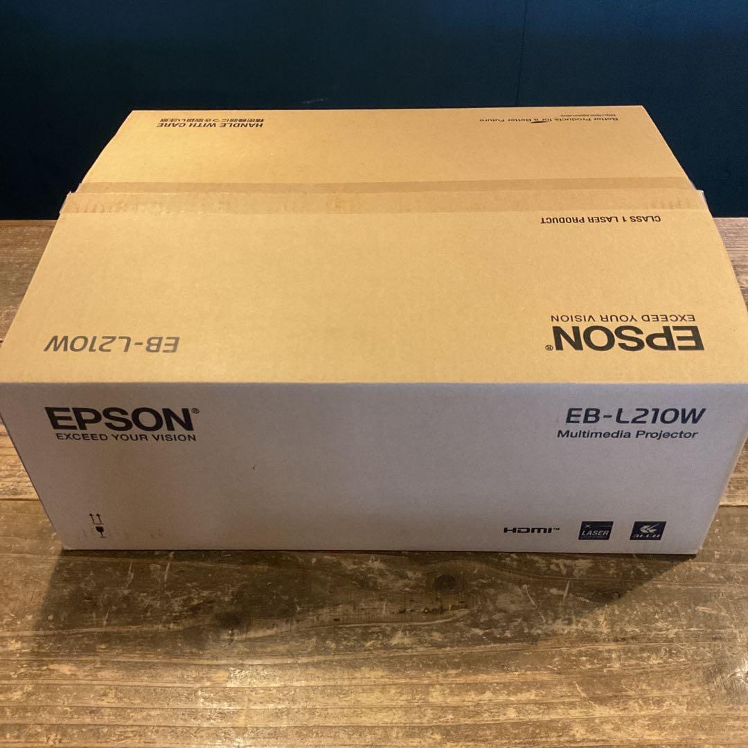 未使用　EPSON EB-L210W プロジェクター 本体