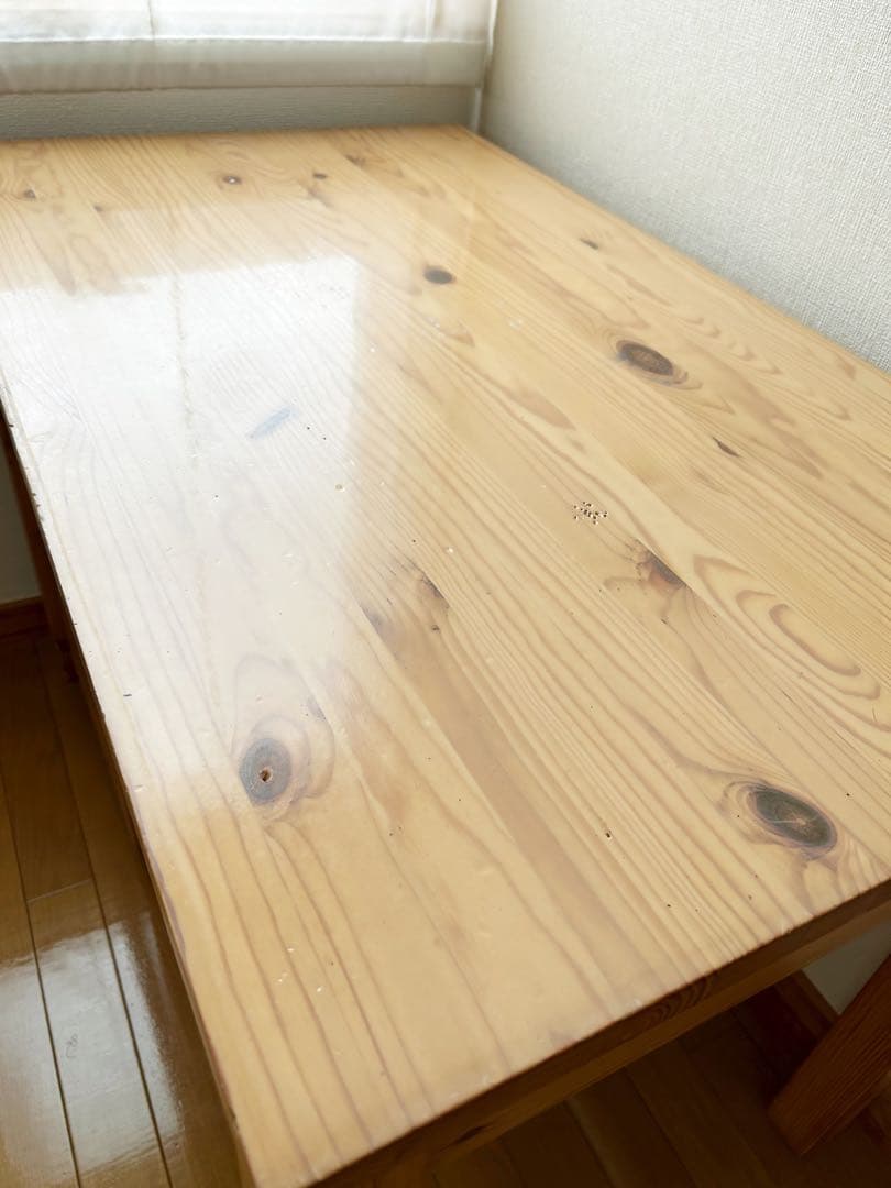 無印良品　デスク　パソコンデスクトップ　学習机