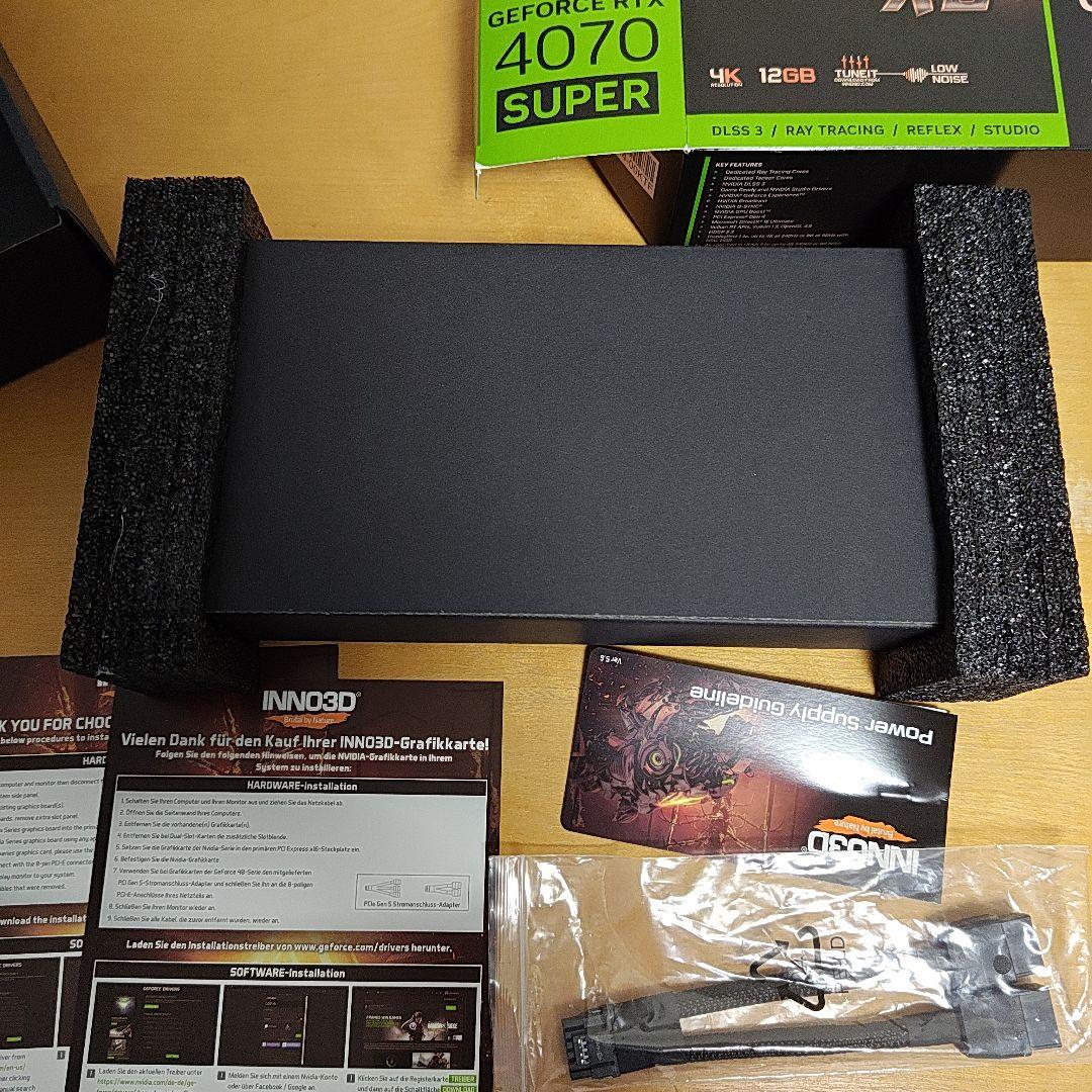 グラフィックボード・グラボ・ビデオカード INNO3D GeForce RTX 4070 Super 12GB