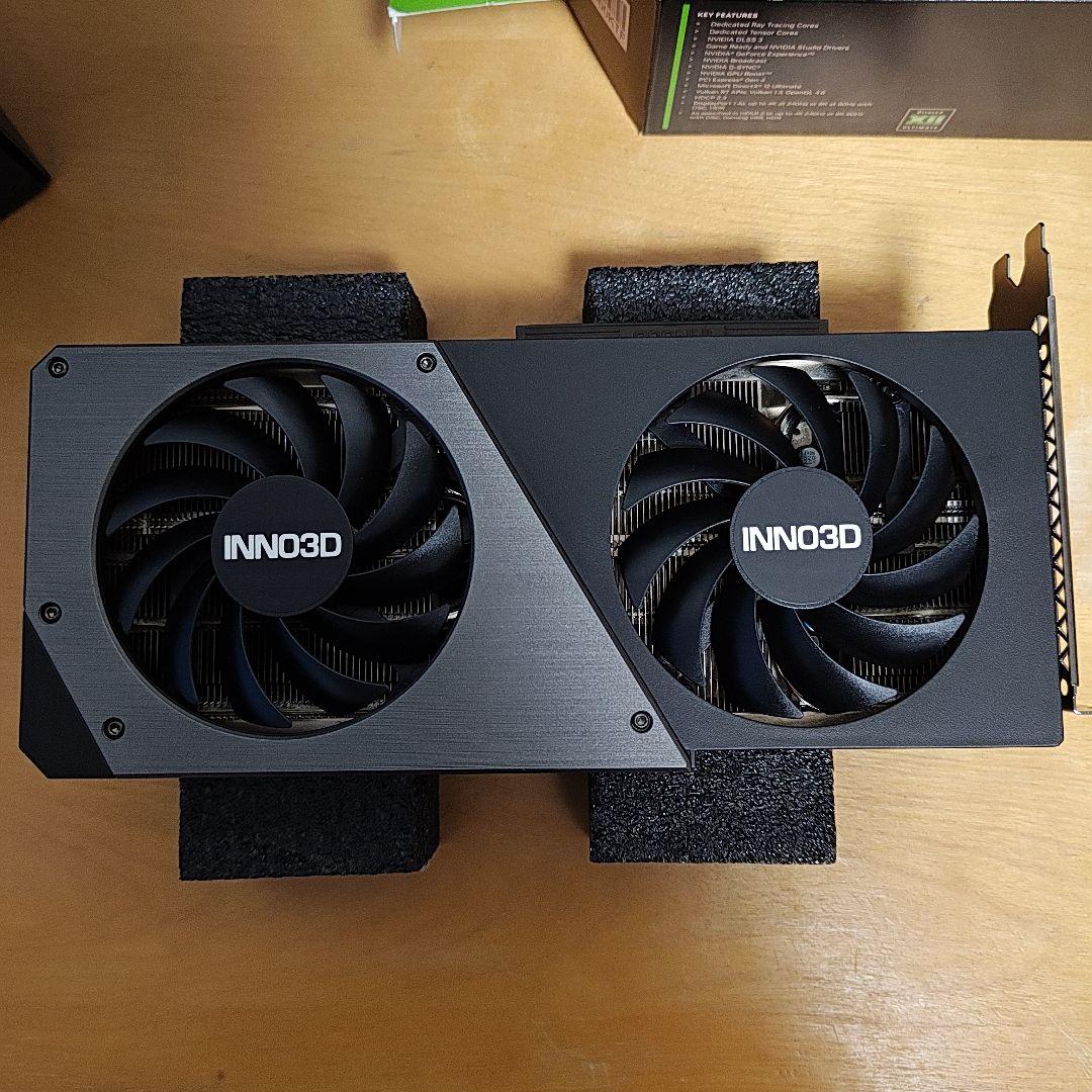 グラフィックボード・グラボ・ビデオカード INNO3D GeForce RTX 4070 Super 12GB