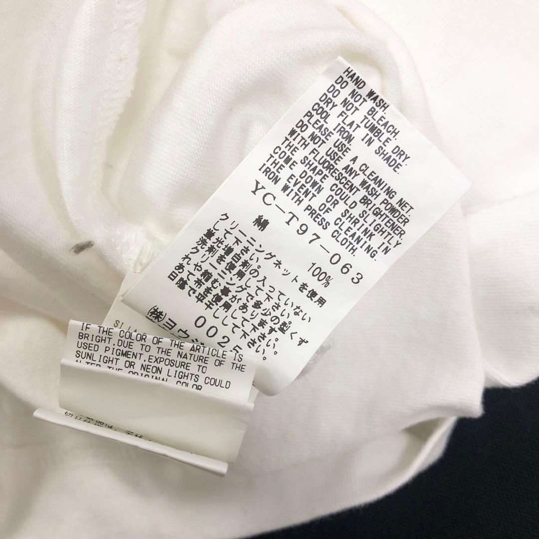 Y's ワイズ チャイナトップス フレンチスリーブ 白 ホワイト